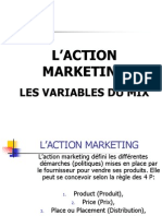 Politique de Produit Marketing Mix