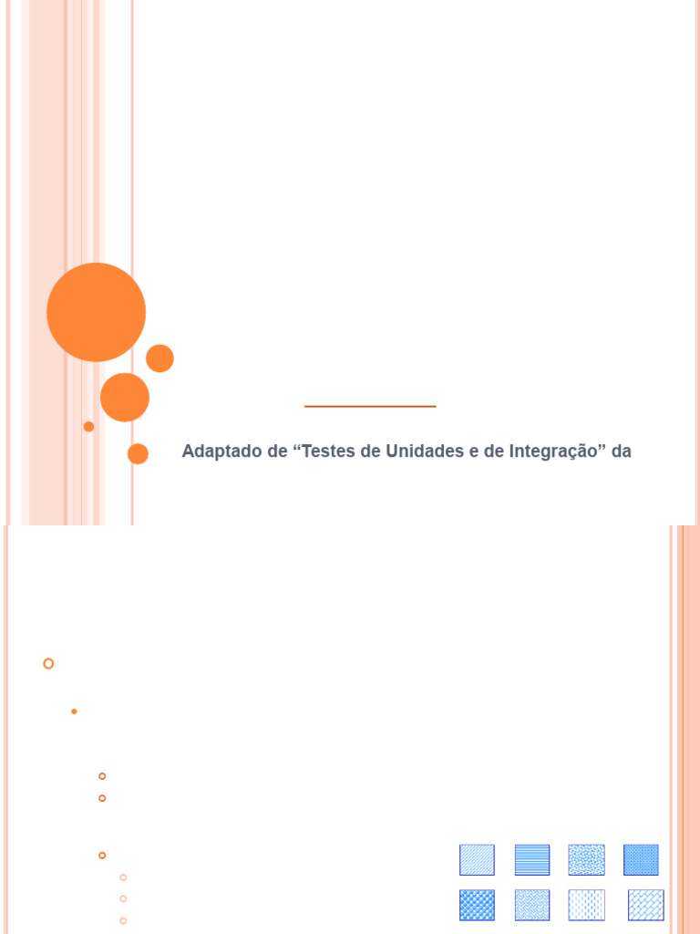 Testes de Unidade e Integração em Sistemas | PDF | Testes de software ...