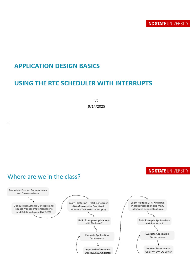 08 Application Design Basics RTCS v2 | PDF | Process (Computing ...