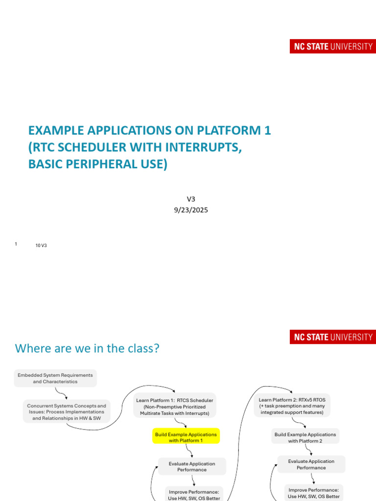 Example Applications for RTC Scheduler | PDF | Analog To Digital ...
