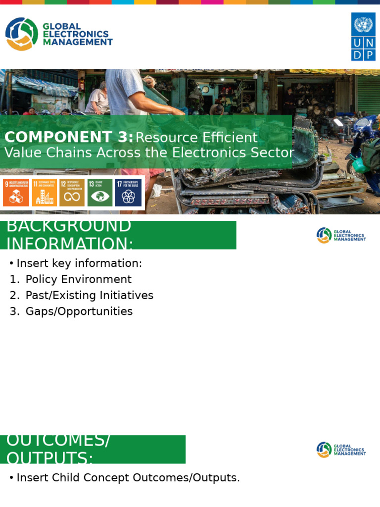 Resource Efficient Electronics Value Chains | PDF