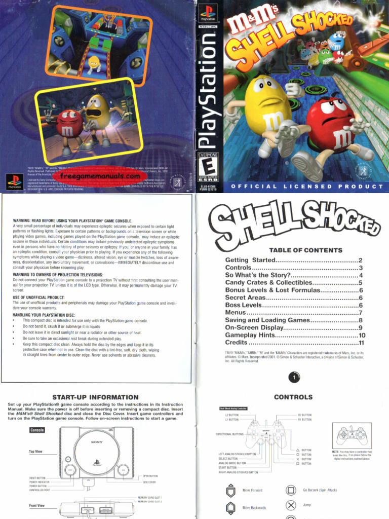 M&M's - Shell Shocked (USA) | PDF