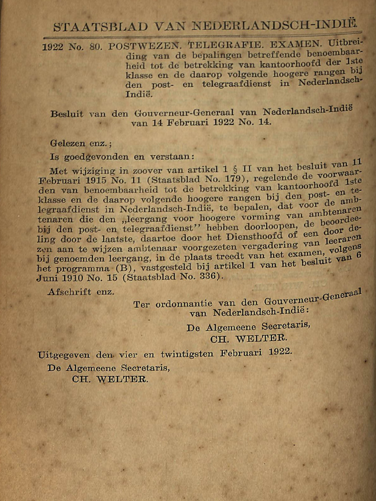 1922-Stbld Nomor 80 | PDF
