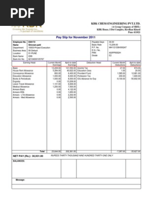 Payslip