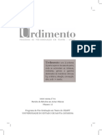 Urdimento - 12 PROCESSOS CRIATIVOS