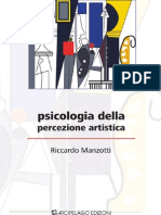 Riccardo Manzotti-Psicologia Della Percezione Artistica - Indice e Capitolo 1