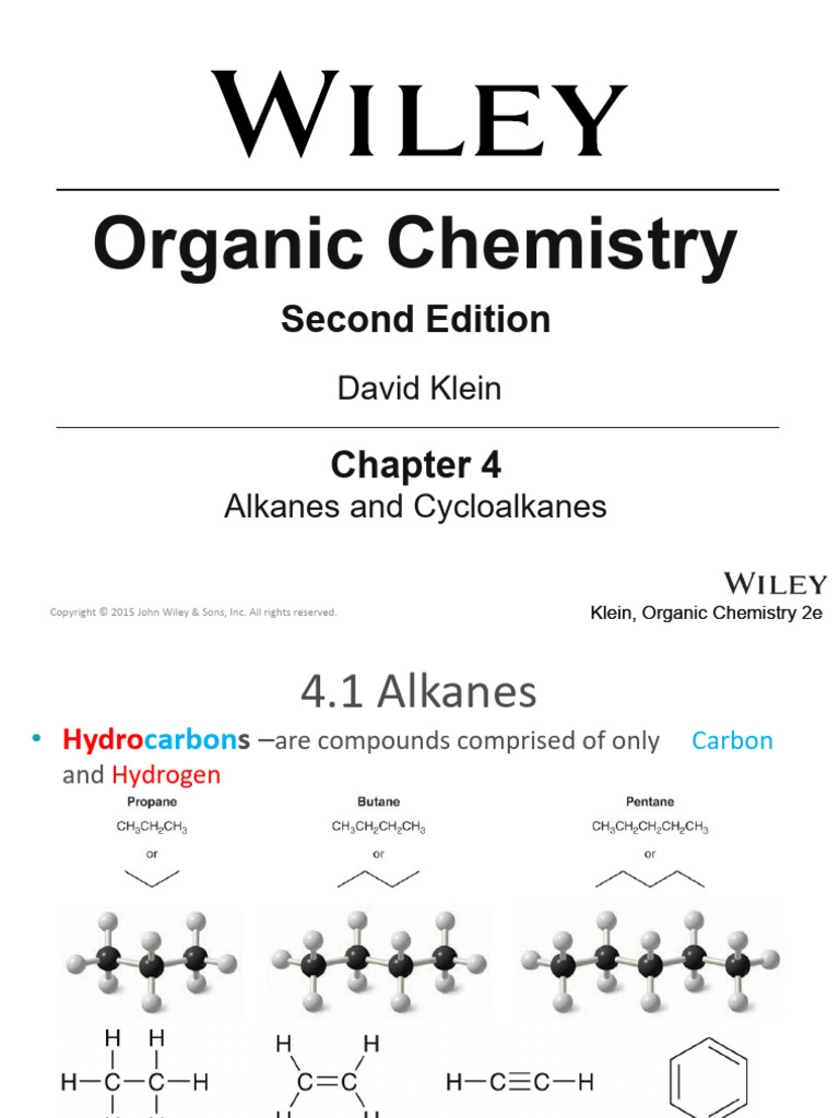Chapter 4 (40) | PDF | Alkane | Organic Chemistry