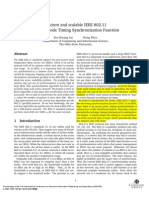 Efficient and Scalable IEEE 802.11 Ad-Hoc-Mode Timing Synchronization Function