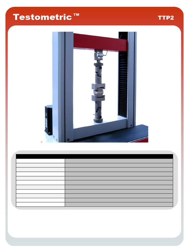 Timber Tensile Fixture Specifications | PDF
