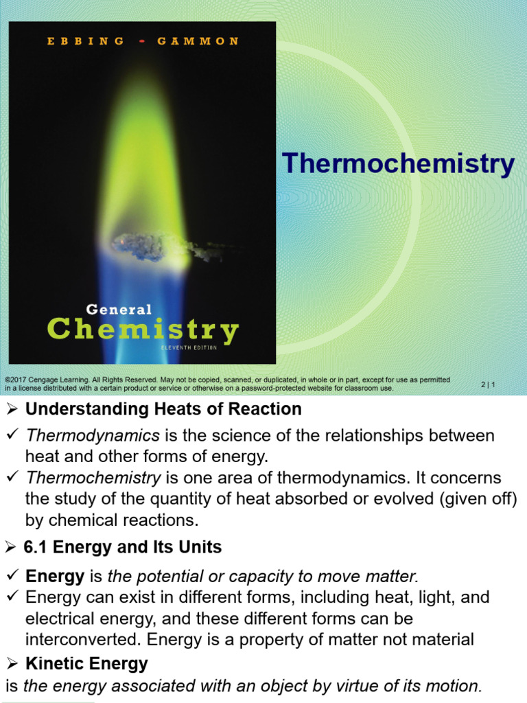 Thermochemistry: Heat and Energy Concepts | PDF | Heat | Quantity