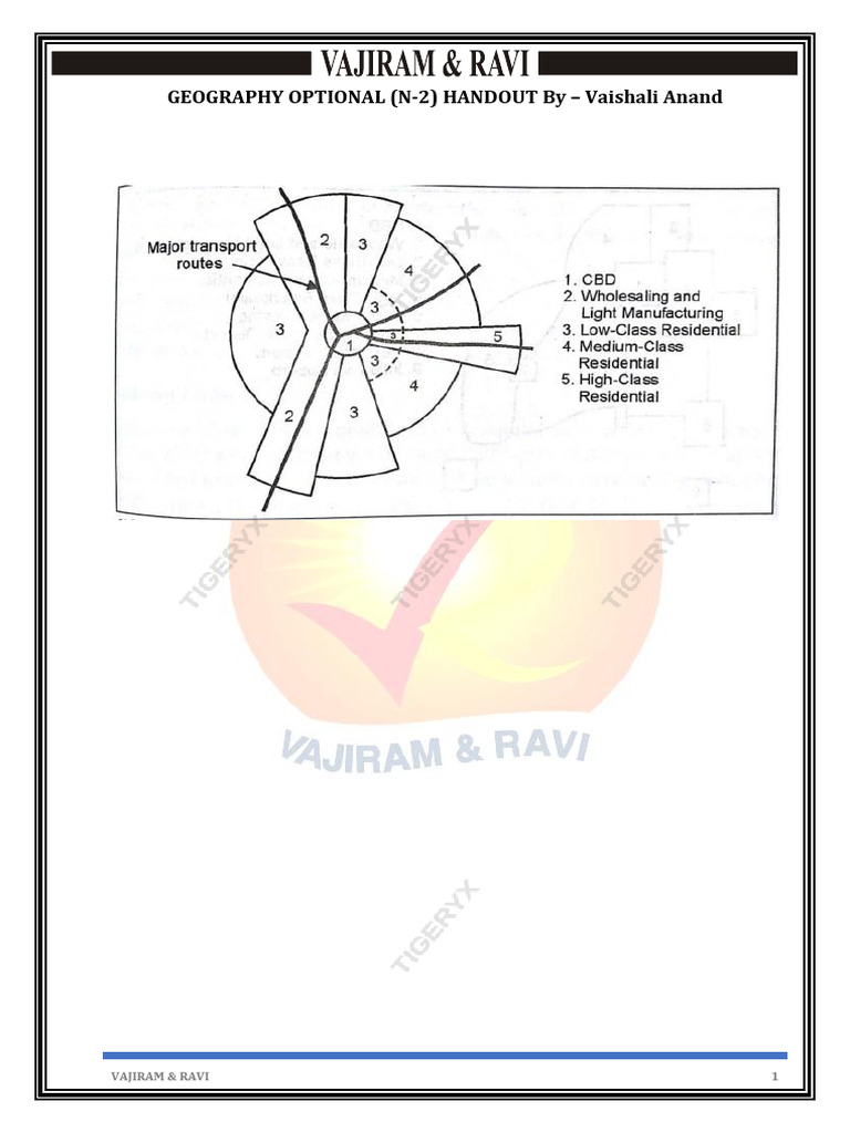 Geography Models Overview Handout | PDF