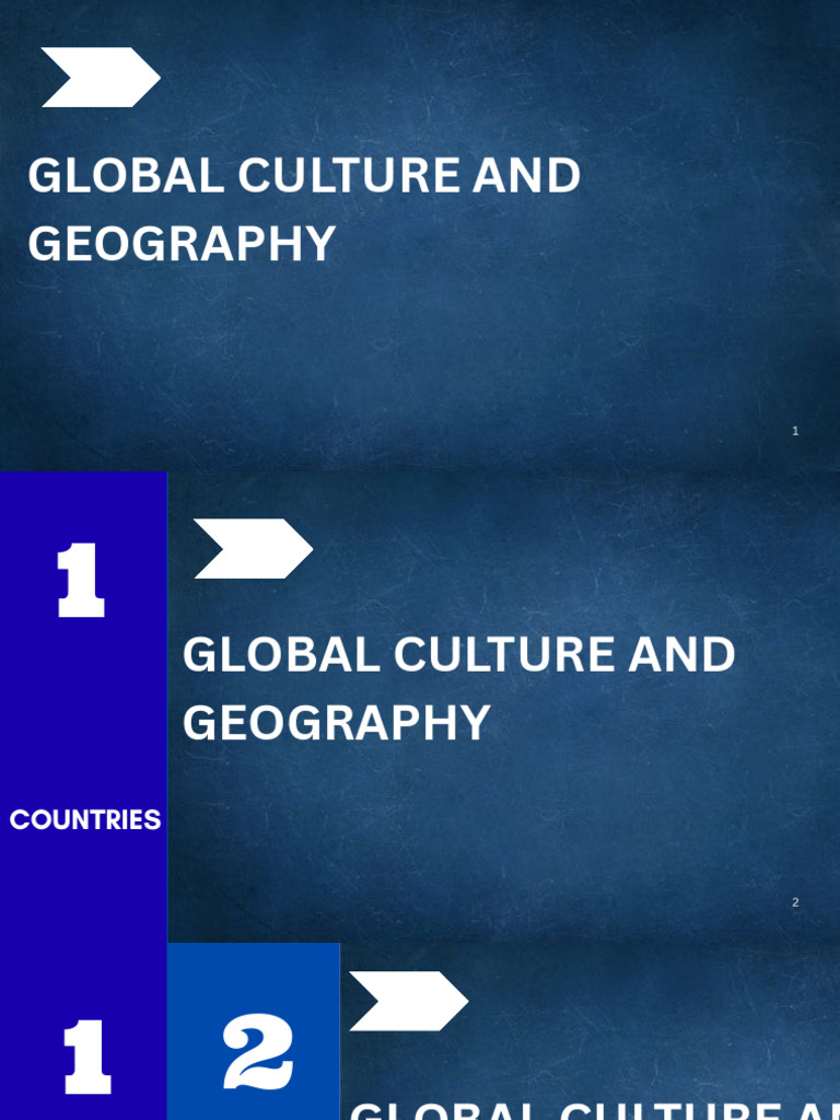 Global Culture & Geography Overview | PDF | Fiji | Heads Of State