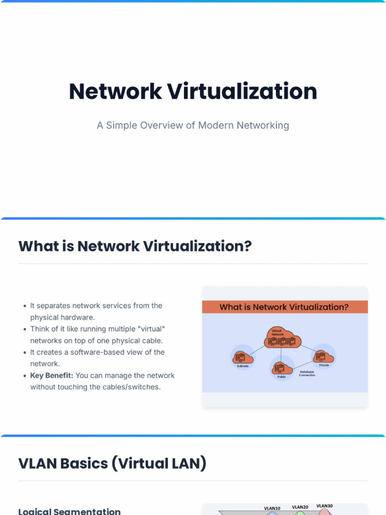 Network Virtualization | PDF