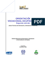 Guía de Orientación Vocacional-Ocupacional