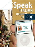 Ispeak Italian Beginner 039 S Course 10 Steps To Learn Italian On Your Ipod