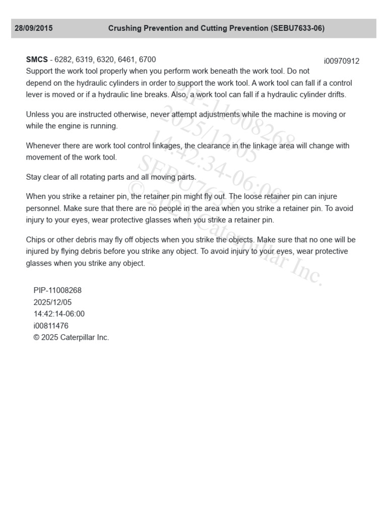 Work Tool Safety Guidelines | PDF