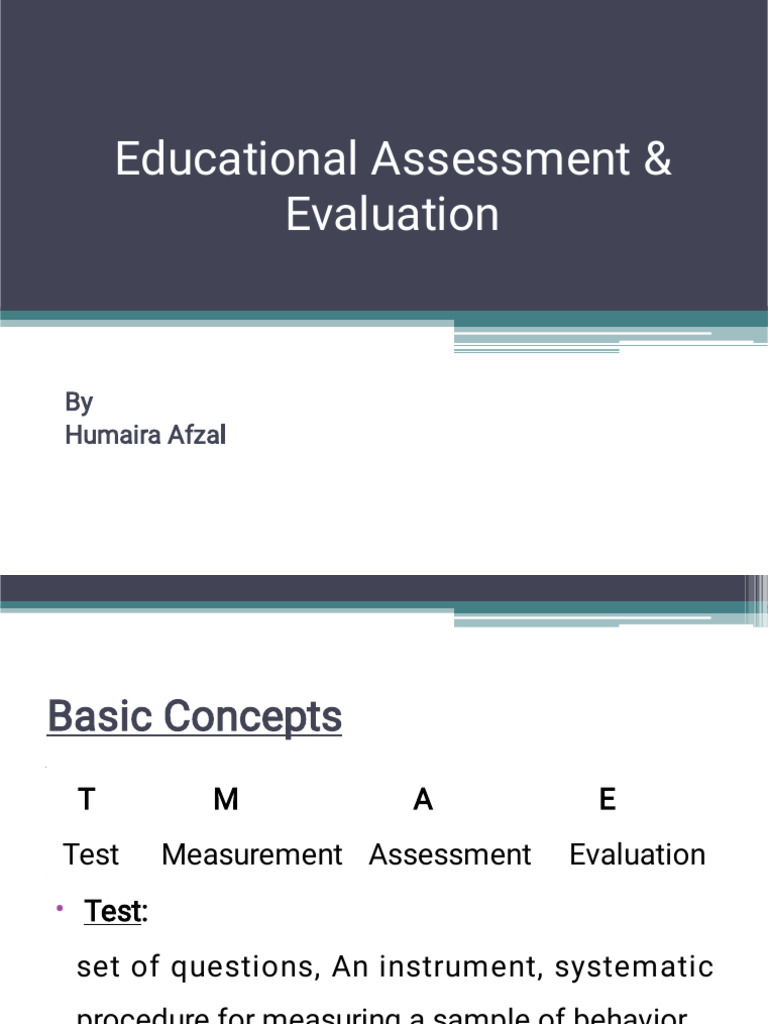 Understanding Educational Assessment Types | PDF | Educational ...