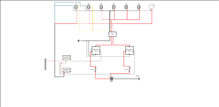 Wiring Diagram Headlamp | PDF