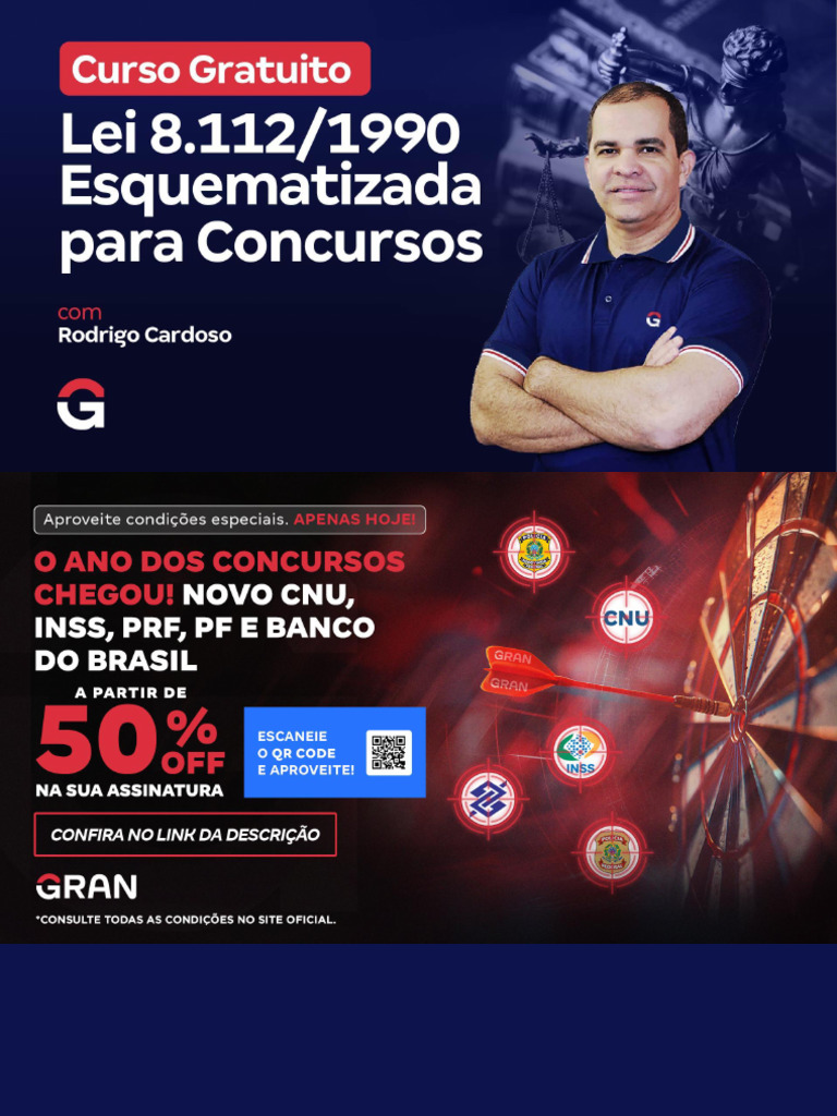 Lei 8.112/90: Regime dos Servidores Públicos | PDF | Emenda ...