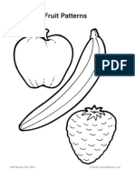 Fruit Patterns: #244 Thematic Unit-Plants © Teacher Created Resources, Inc