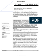 Protective Relay Maintenance and Application Guide: Background