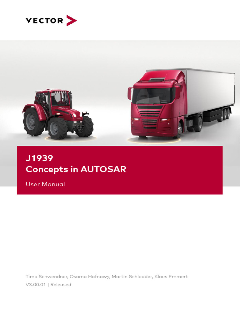 J1939 Concepts in AUTOSAR User Manual | PDF | Osi Model | Computer Network