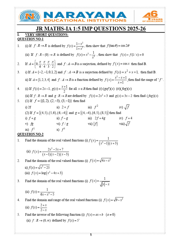 Essential Maths Questions for 2025-26 | PDF | Euclid | Geometry