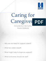 Caring For Caregivers - DR Sylvia