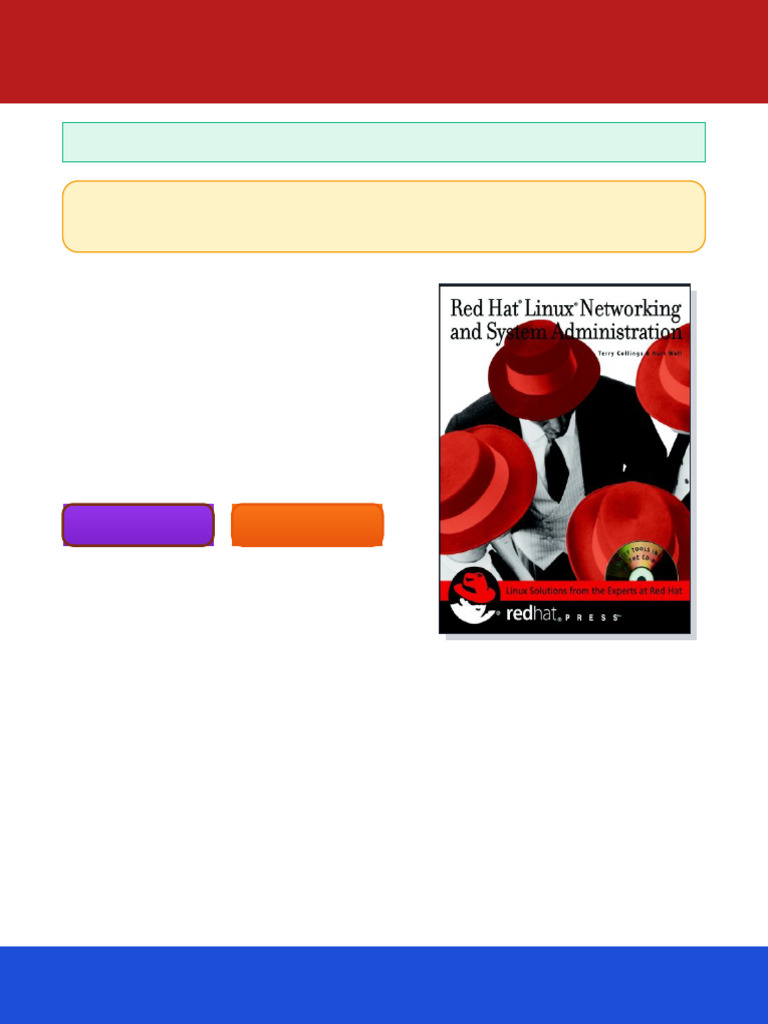 Red Hat Linux Networking and System Administration Terry Collings ebook ...
