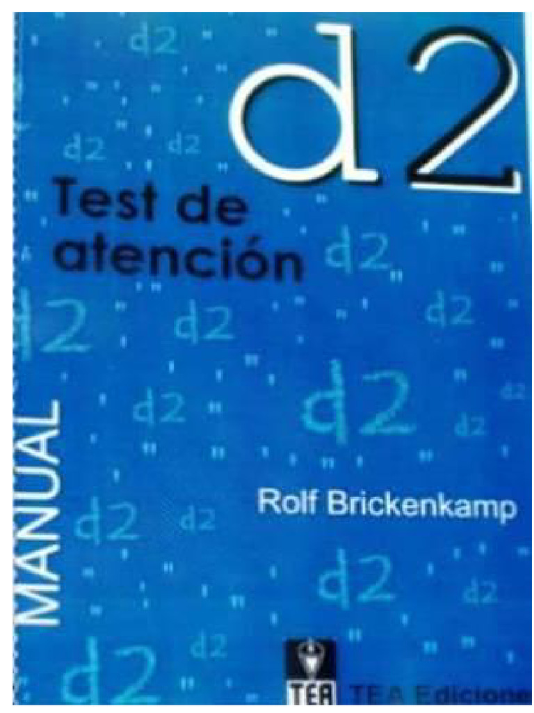 D2 Atención | PDF