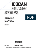 Canon FB330 FM630 Service Manual