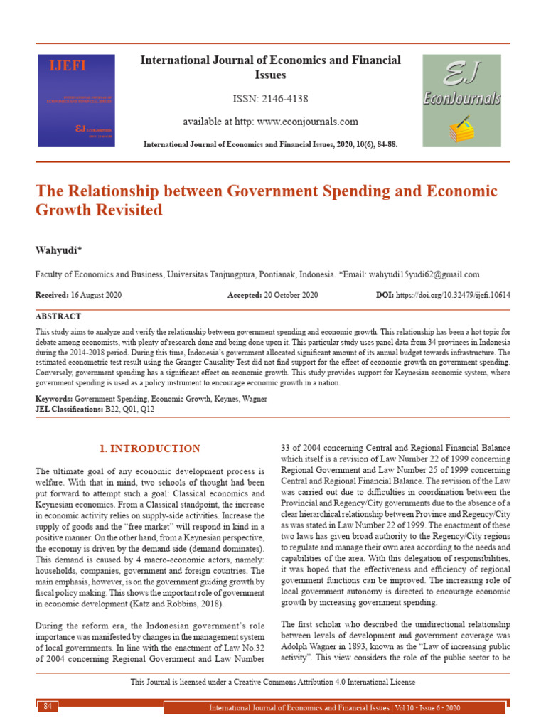 Government Spending's Impact on Growth | PDF | Government Spending ...