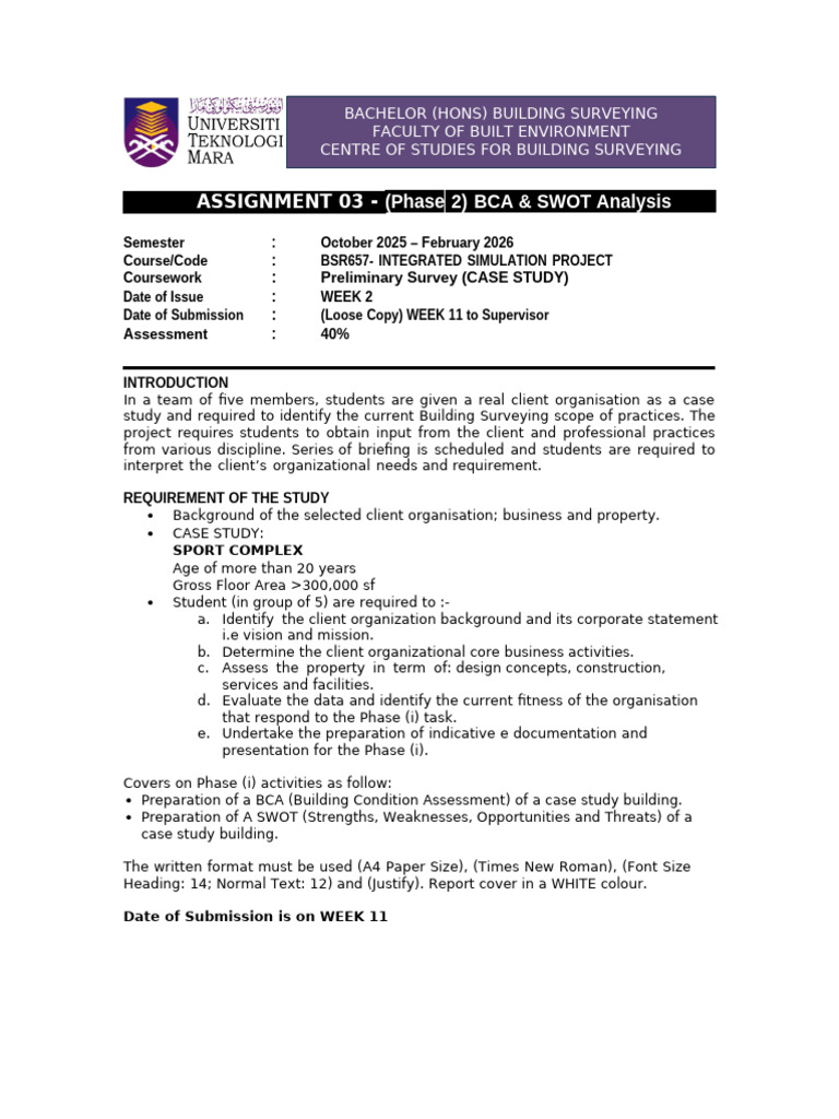 New Assignment 03 - Phase Il (2) 40% | PDF