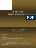 Chapter 15 - Mergers and Acquisitions