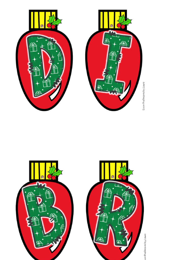 Letras de Dic | PDF