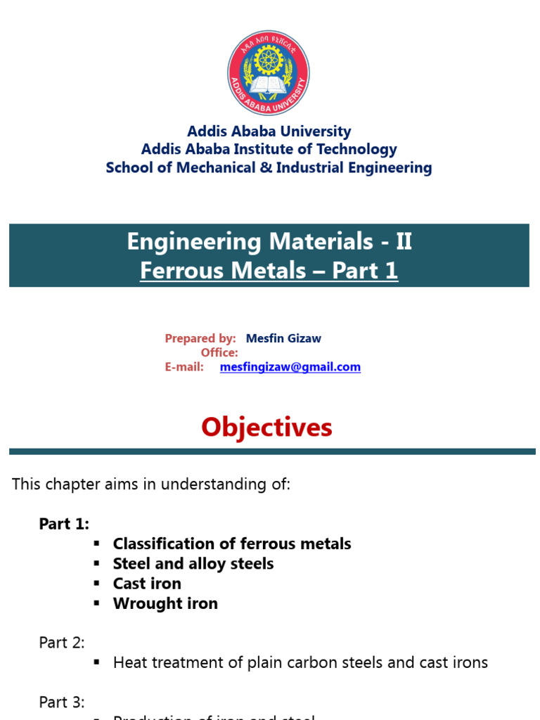 Ferrous Metals and Alloys Overview | PDF | Cast Iron | Steel