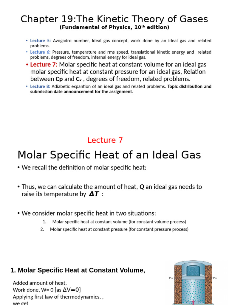 Kinetic Theory of Gases Explained | PDF | Gases | Heat