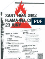 Cartell St Joan 2012