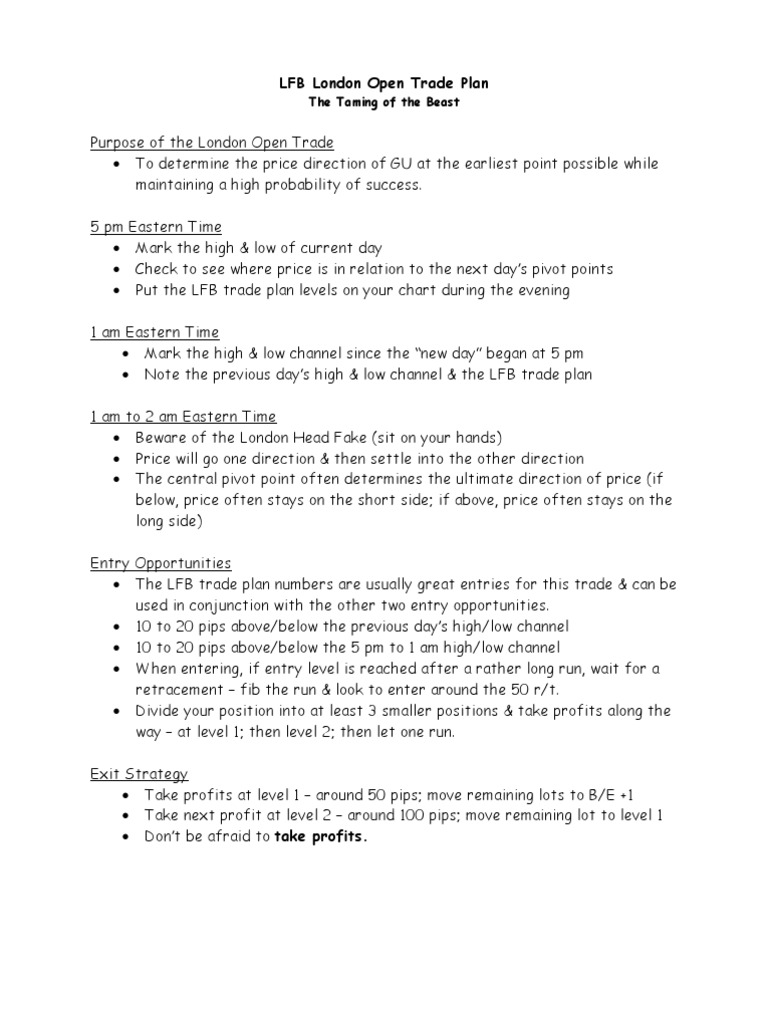 Forex Trading Guide for GU Traders | PDF | Market (Economics) | Business