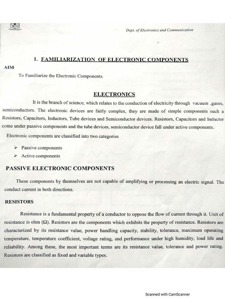 Experiment 1 | PDF