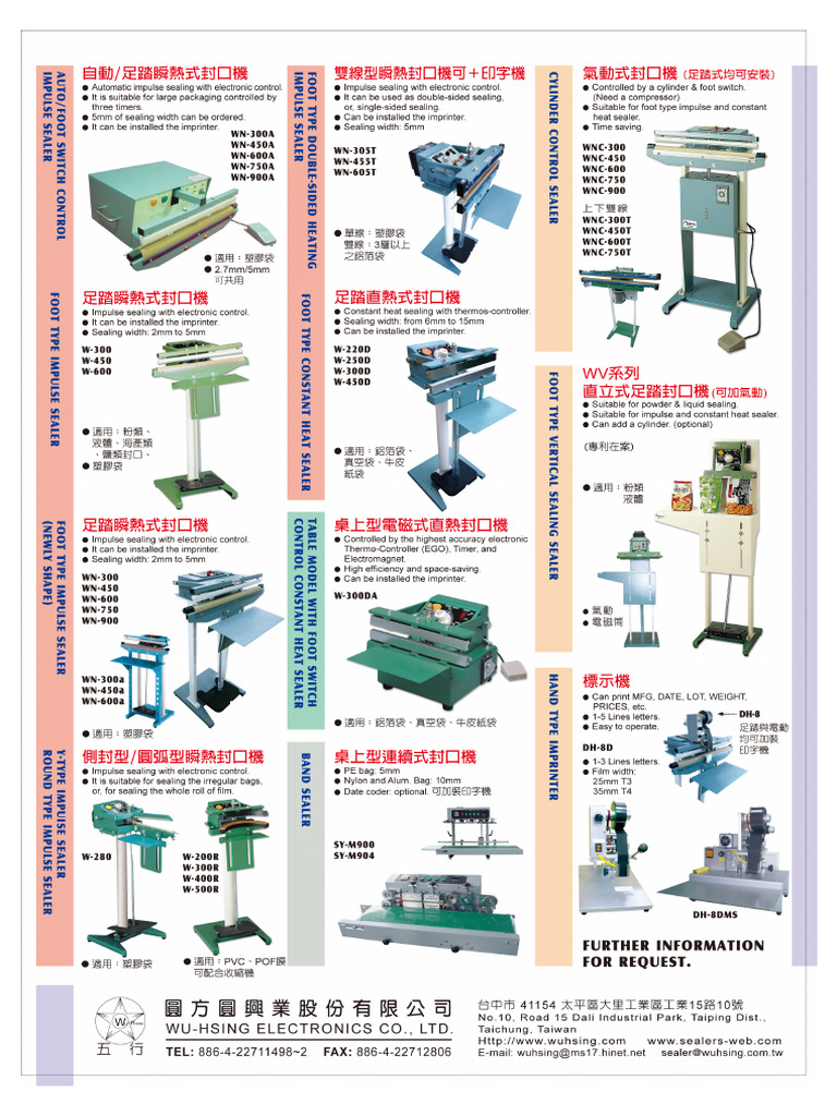 Mini Shrink Packing Machine CN-4520 Series | PDF