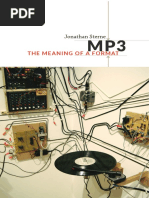 MP3 by Jonathan Sterne | PDF | Data Compression | Mp3