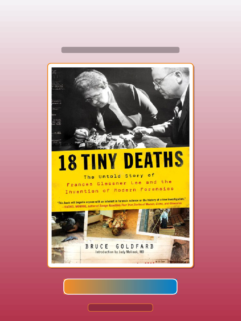 18 Tiny Deaths Bruce Goldfarb Study Guide | PDF
