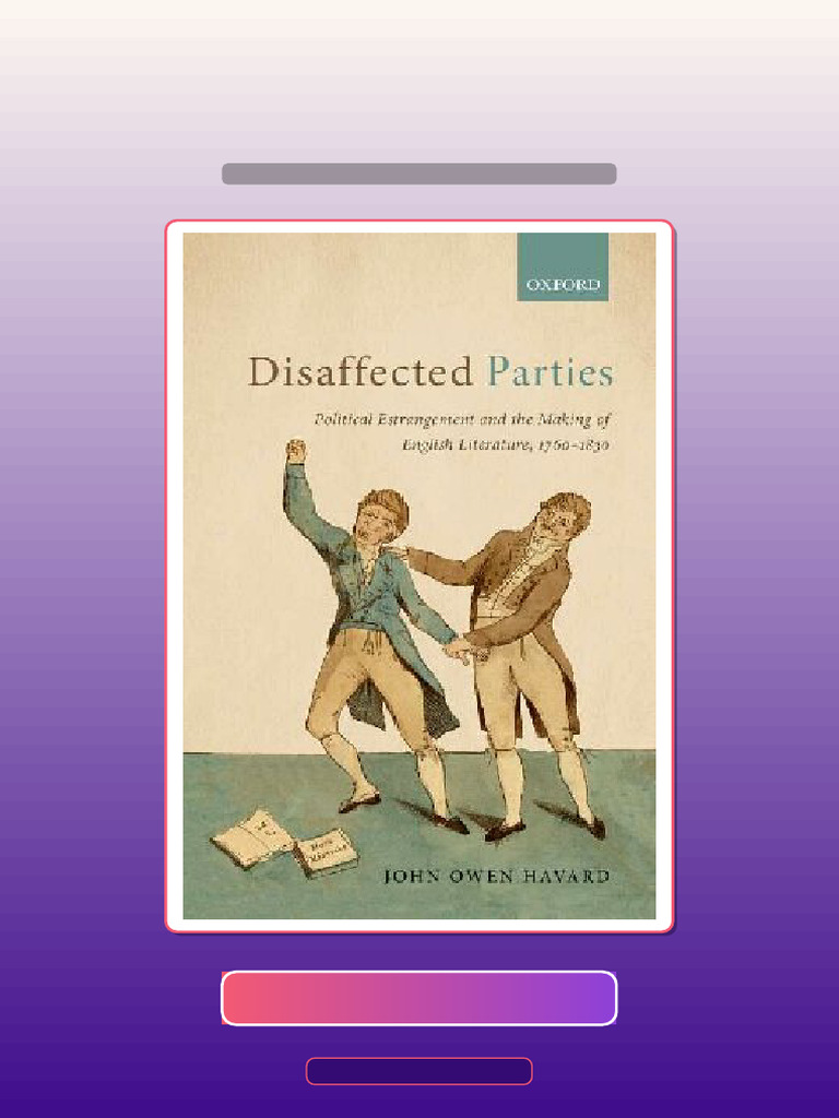 Test Bank of Disaffected Parties Political Estrangement and The Making ...