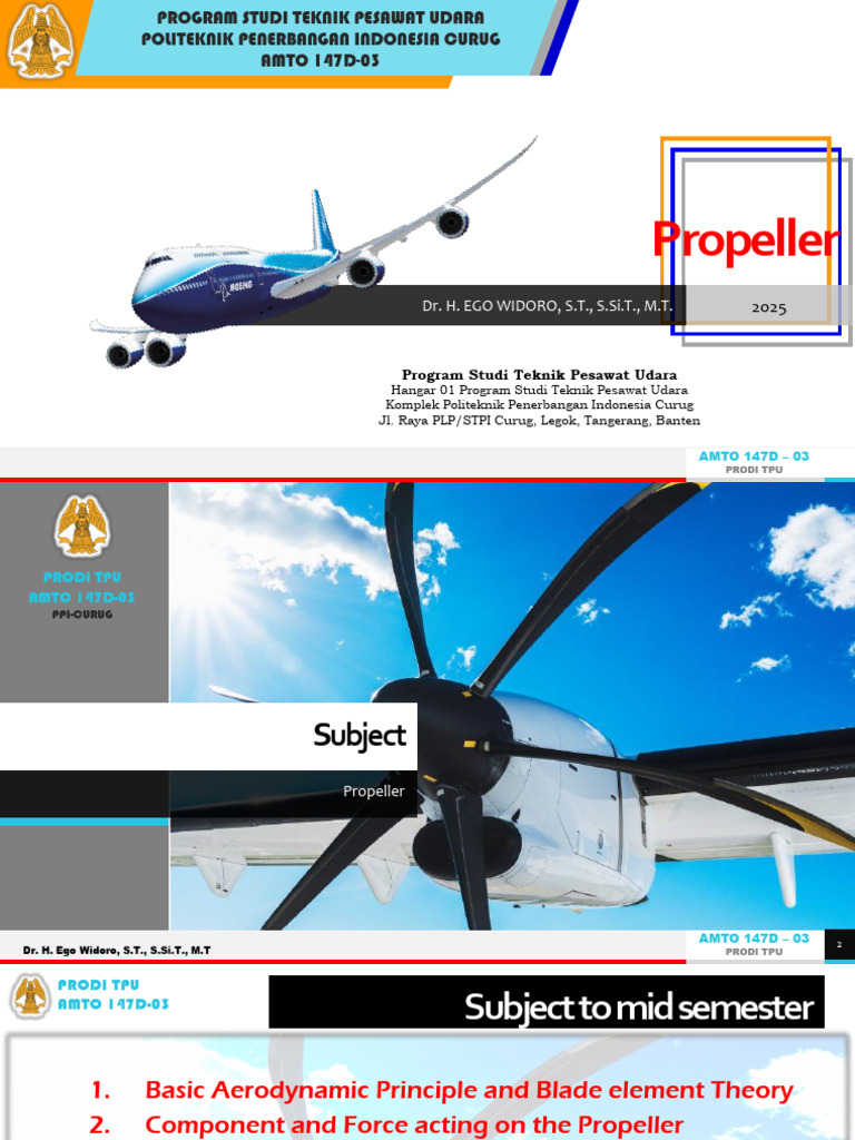 Propeller Engineering Overview 2025 | PDF | Propeller | Composite Material