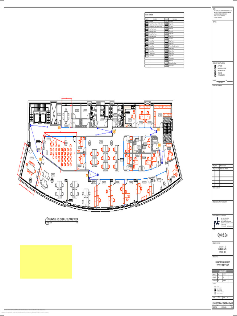 r24 012 Dd Inc 01 Dwg Id 1006 r00_furniture and Joinery Layout First ...