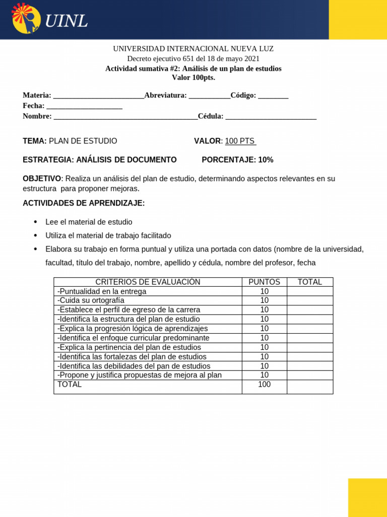 Actividad N 2 | PDF | Plan de estudios | Aprendizaje