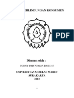 Makalah Hukum Perlindungan Konsumen