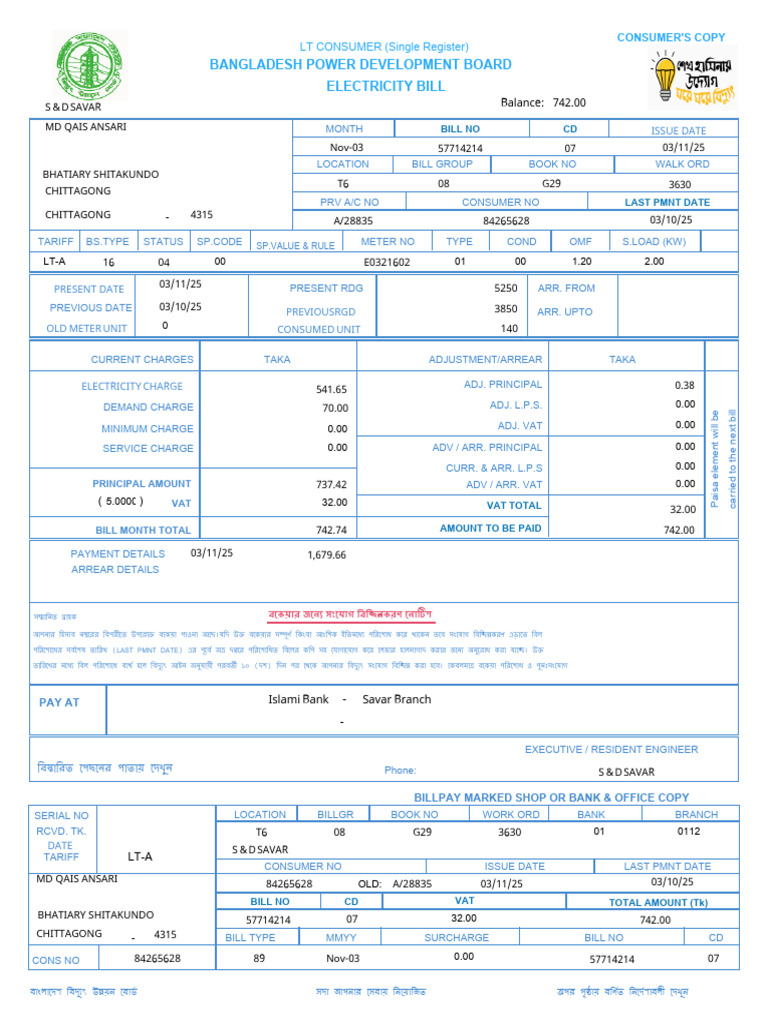 Modified Original Bill | PDF