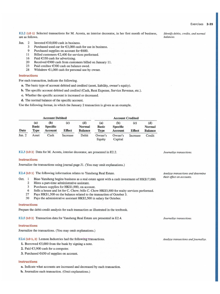 CH02 Exercise 081 088 | PDF